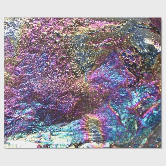 Falln Regenbogen-Felsen Geschenkpapier (Flach)