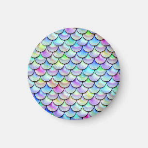 Falln-Regenbogenblase Mermaid-Skalen Magnet