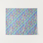 Falln-Regenbogenblase-Skala Wandteppich (Vorderseite (Horizontal))