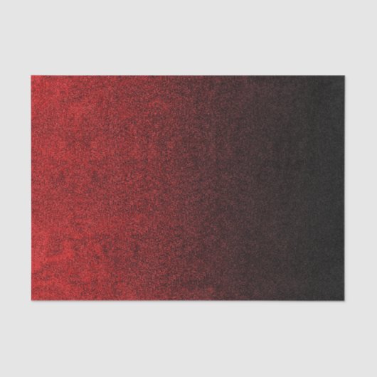 Falln rote u. schwarze Glitzer-Steigung Seidenpapier (Vorderseite)