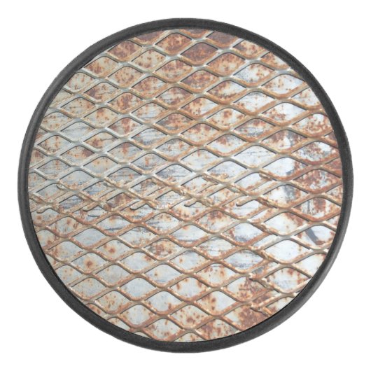 Falln Rusty Grate Eishockey Puck (Vorderseite)