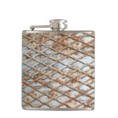 Falln Rusty Grate Flachmann (Vorderseite)