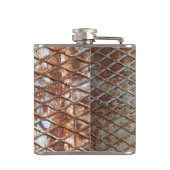 Falln Rusty Grate Flachmann (Rückseite)