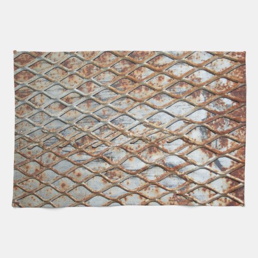 Falln Rusty Grate Geschirrtuch (Horizontal)