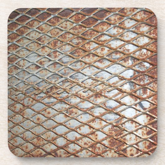 Falln Rusty Grate Getränkeuntersetzer (Vorderseite)