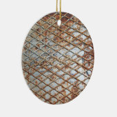 Falln Rusty Grate Keramik Ornament (Rechts)