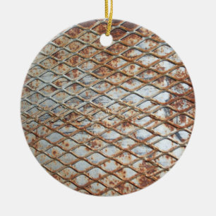 Falln Rusty Grate Keramik Ornament