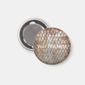 Falln Rusty Grate Magnet (Vorderseite/Rückseite)