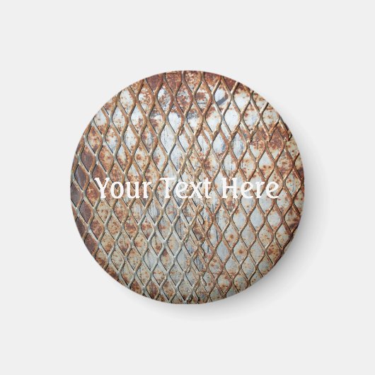Falln Rusty Grate Magnet (Vorne)