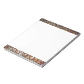 Falln Rusty Grate Notizblock (Rotiert)