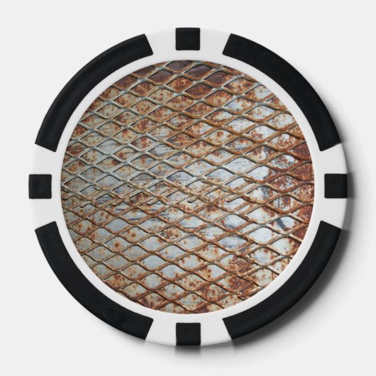 Falln Rusty Grate Pokerchips (Vorderseite)