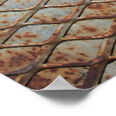 Falln Rusty Grate Poster (Ecke)