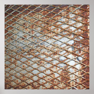 Falln Rusty Grate Poster