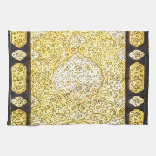Falln Sacred Gold Geschirrtuch (Horizontal)