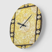 Falln Sacred Gold Große Wanduhr (Winkel)