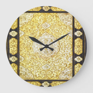 Falln Sacred Gold Große Wanduhr