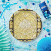 Falln Sacred Gold Pappteller (Party)