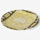 Falln Sacred Gold Pappteller (Schrägansicht)