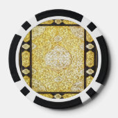 Falln Sacred Gold Pokerchips (Rückseite)