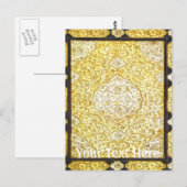 Falln Sacred Gold Postkarte (Vorne/Hinten)