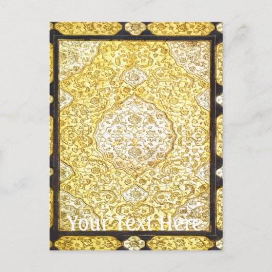 Falln Sacred Gold Postkarte (Vorderseite)