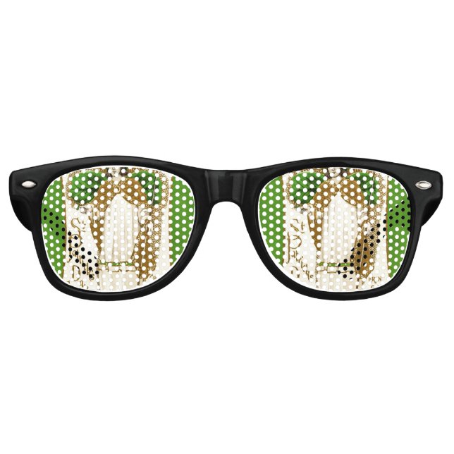 Falln Saint Patrick Partybrille (Vorderseite)