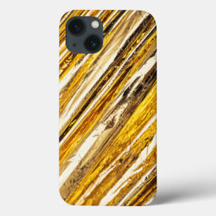 Falln schimmernder Goldfoil iPhone 13 Hülle