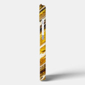 Falln schimmernder Goldfoil Case-Mate iPhone Hülle (Rückseite / Links)