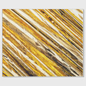 Falln schimmernder Goldfoil Geschenkpapier (Flach)