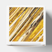 Falln schimmernder Goldfoil Geschenkschachtel (Oben)