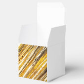 Falln schimmernder Goldfoil Geschenkschachtel (Geöffnet)