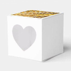 Falln schimmernder Goldfoil Geschenkschachtel