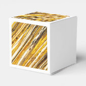 Falln schimmernder Goldfoil Geschenkschachtel (Rückseite)
