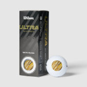 Falln schimmernder Goldfoil Golfball (Verpackungen)