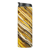 Falln schimmernder Goldfoil Thermosbecher (Nach rechts gedreht)