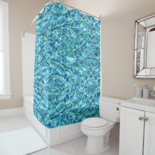 Falln schimmerndes Wasser Duschvorhang