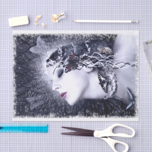 Falln Schmetterling Seidenpapier (Handwerk)