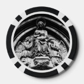 Falln sie wartet auf Hoch Pokerchips (Rückseite)