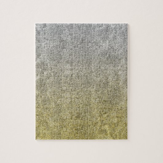 Falln Silber-u. GoldGlitzer-Steigung Puzzle (Vertikal)