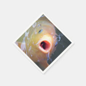 Falln Singing Ghost Koi Serviette (Ecke)