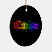 Falln stolzes Cosplayer Keramik Ornament (Rechts)