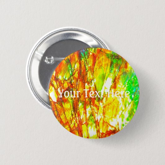 Falln Sunset Ammolite Button (Vorne & Hinten)