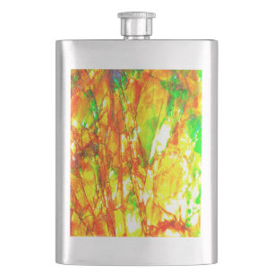 Falln Sunset Ammolite Flachmann