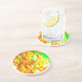 Falln Sunset Ammolite Getränkeuntersetzer (Seite)