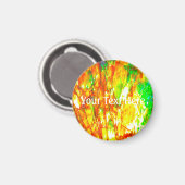 Falln Sunset Ammolite Magnet (Vorderseite/Rückseite)
