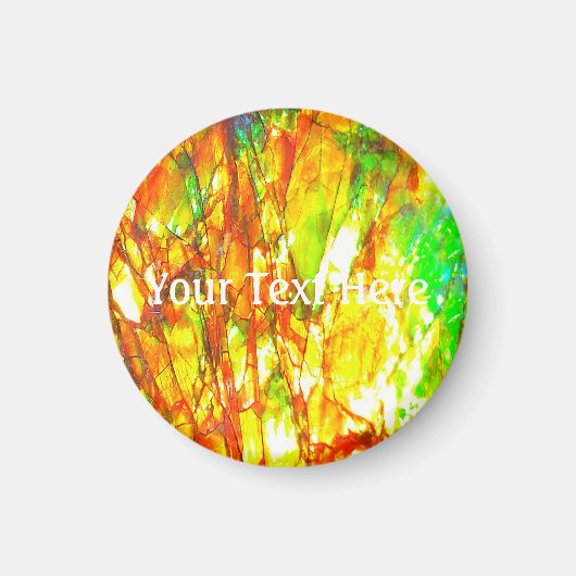 Falln Sunset Ammolite Magnet (Vorne)