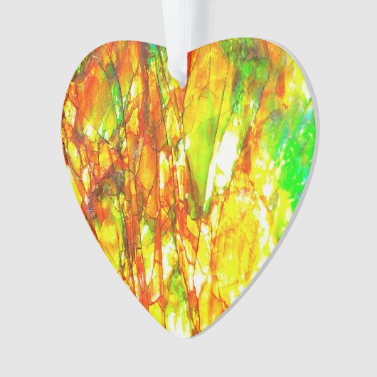 Falln Sunset Ammolite Ornament (Vorderseite)