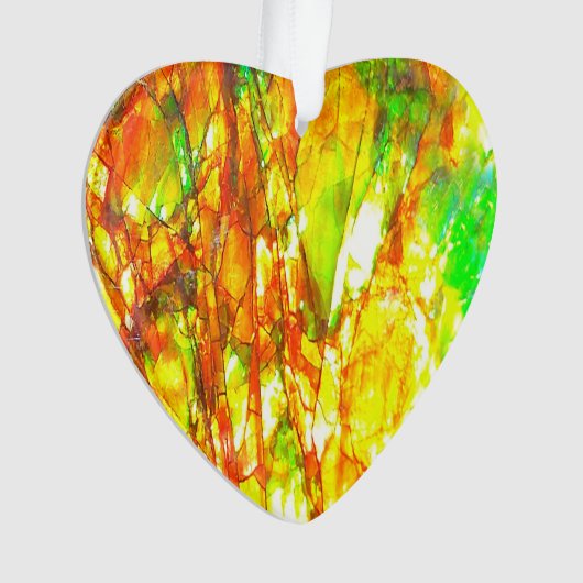 Falln Sunset Ammolite Ornament (Vorderseite)