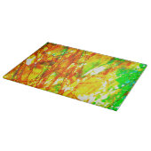 Falln Sunset Ammolite Schneidebrett (Ecke)