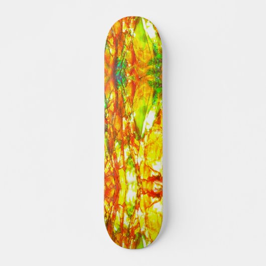 Falln Sunset Ammolite Skateboard (Vorne)